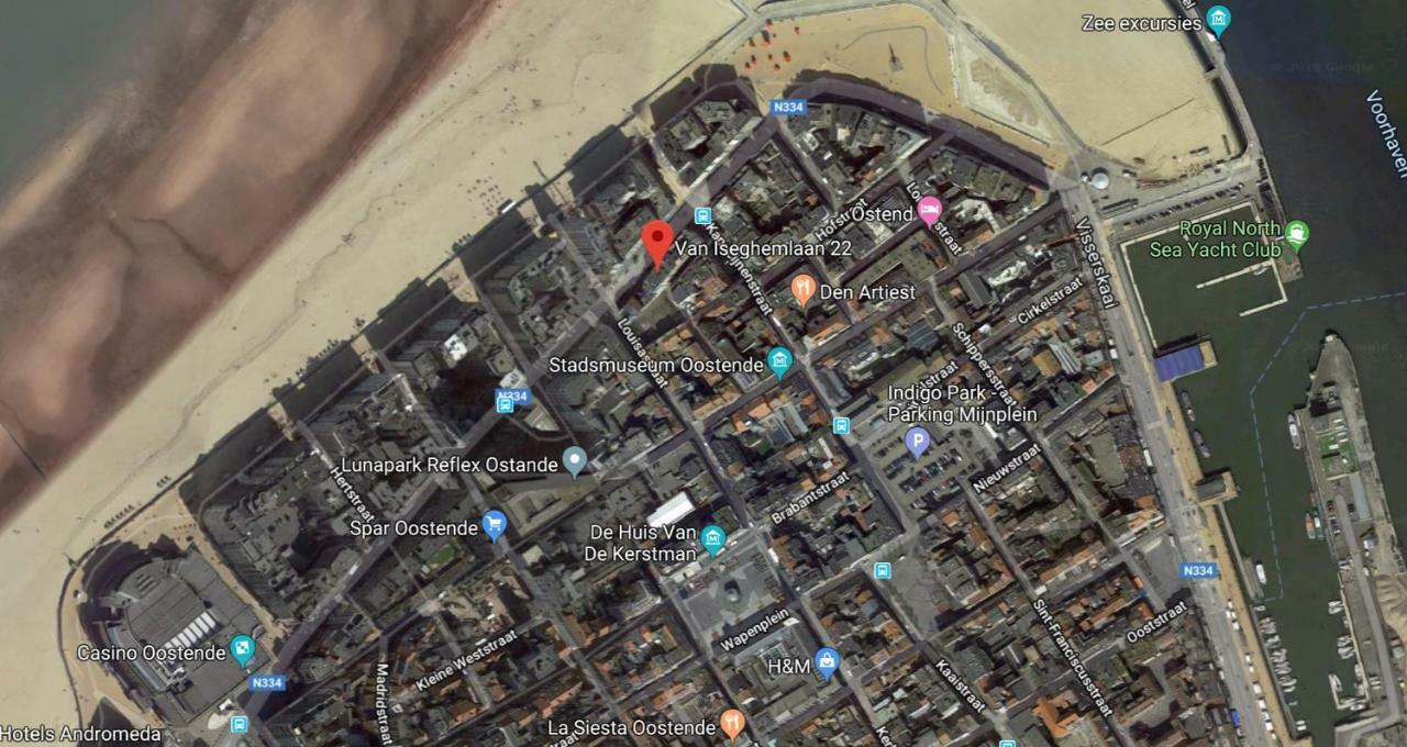 Westminster - Free Parking Lägenhet Oostende Exteriör bild
